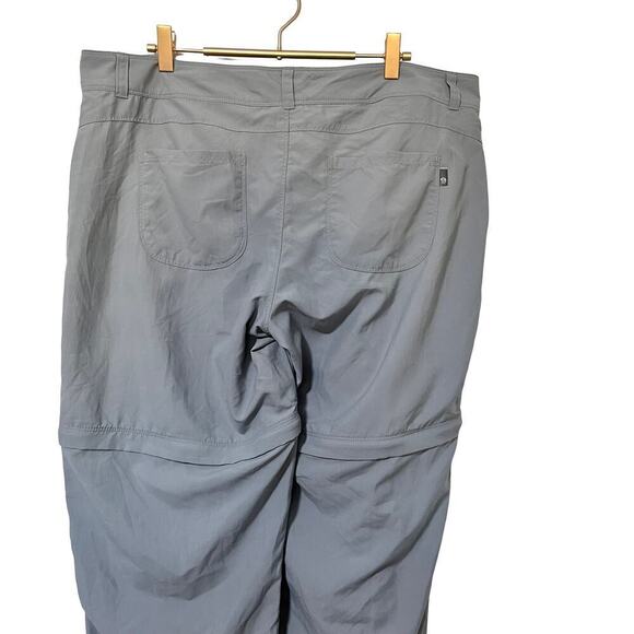Mountain Hardware Castil Convertible Pants Size 16 Gray Hiking Outdoor Womens - Picture 4 of 12